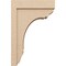 Ekena Millwork 9"W x 18"D x 27"H Classic Warren Rough Cedar Woodgrain TimberThane Corbel, Primed Tan CORUR09X18X27WARRCPR - alternate 6